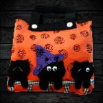 Black Cat Trick Or Treat Bag