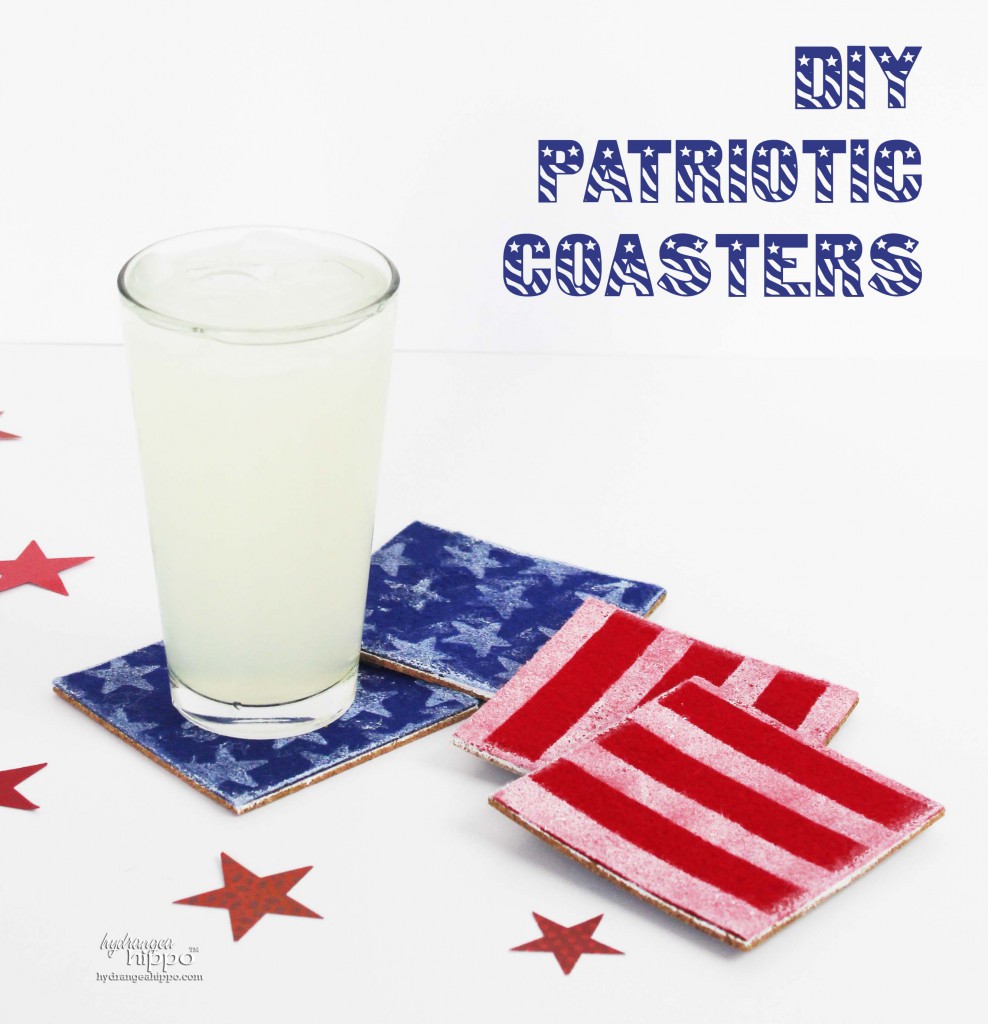 Patriotic Coasters - Jennifer Pirest for Kunin