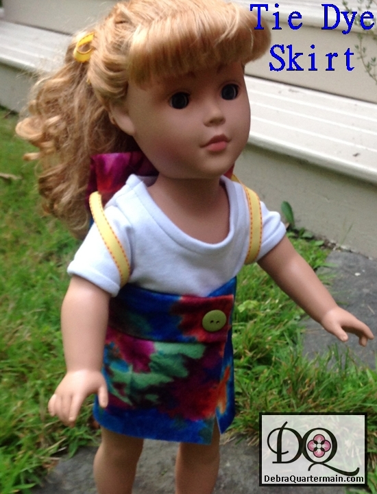 McKayla Tie Dye Skirt Beauty Shot