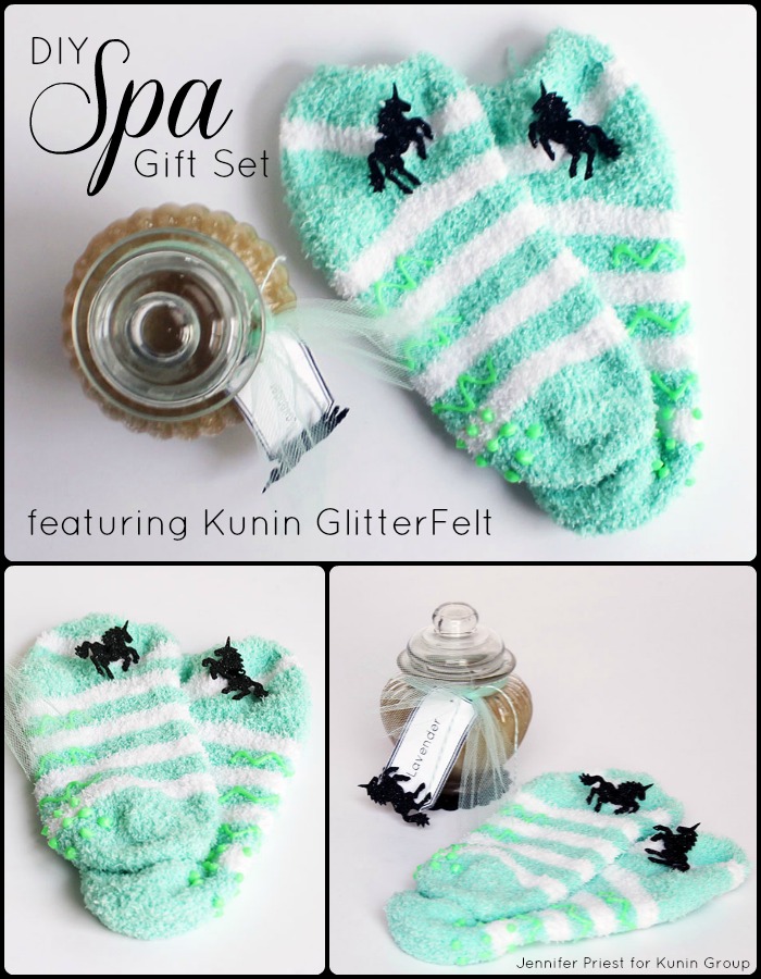 DIY Spa Gift Set TITLE Collage