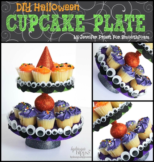 DIY-Halloween-Cupcake-plate-by-Jennifer-Priest Photo 1