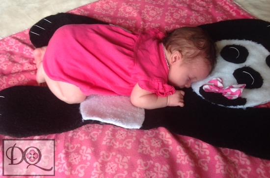 DQ Kunin Lucy Baby Panda Rug Photo 5