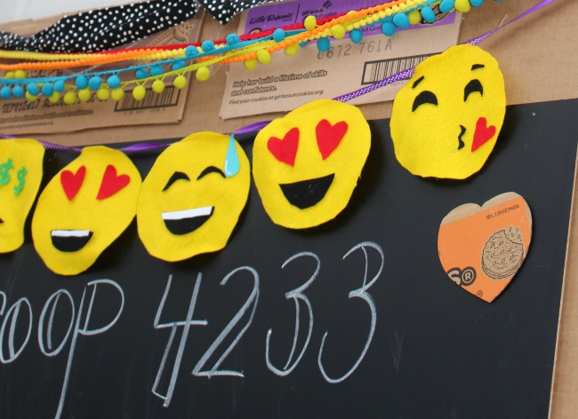 Cookie Booth Close Up Emojis Banner