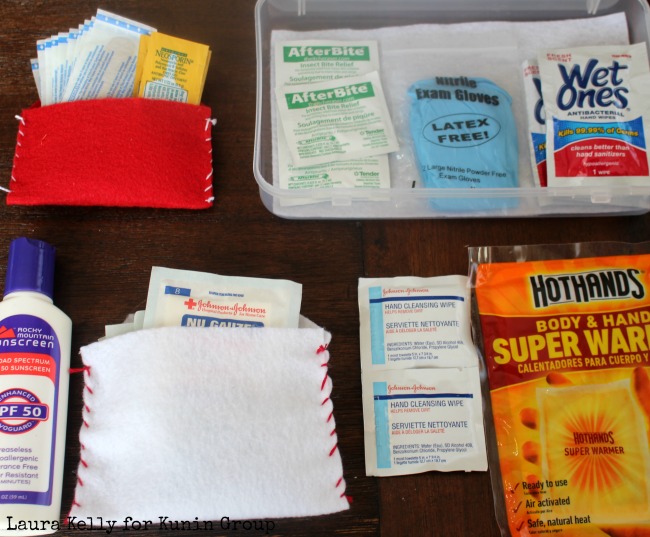 Medical Supplies for Girl Scout FIrst Aid Kit