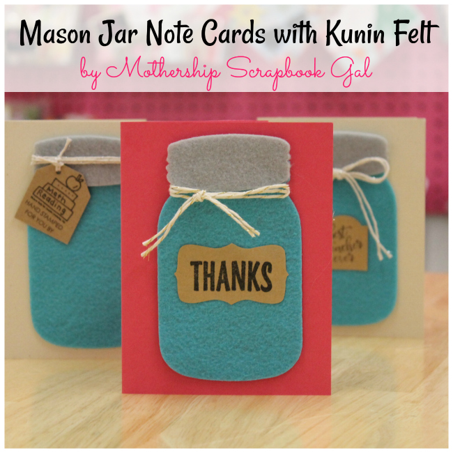 Mason Jar Cards - CutCardStock Blog