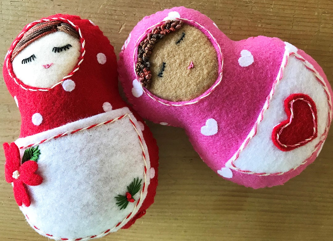 DIY Felt Nesting Dolls Kunin Felt