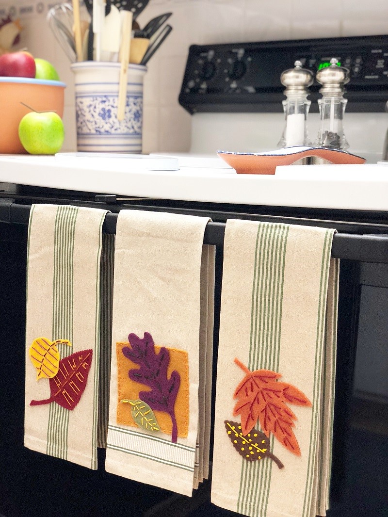 Grateful, thankful blessed kitchen towel
