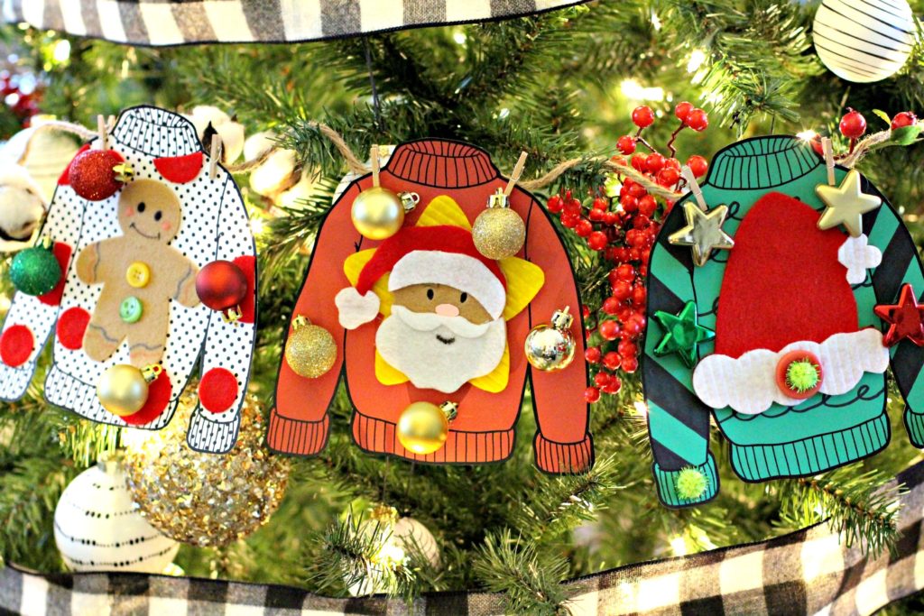 DIY Ugly Christmas Sweater Craft - Kunin Felt