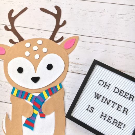 DIY Woodland Deer