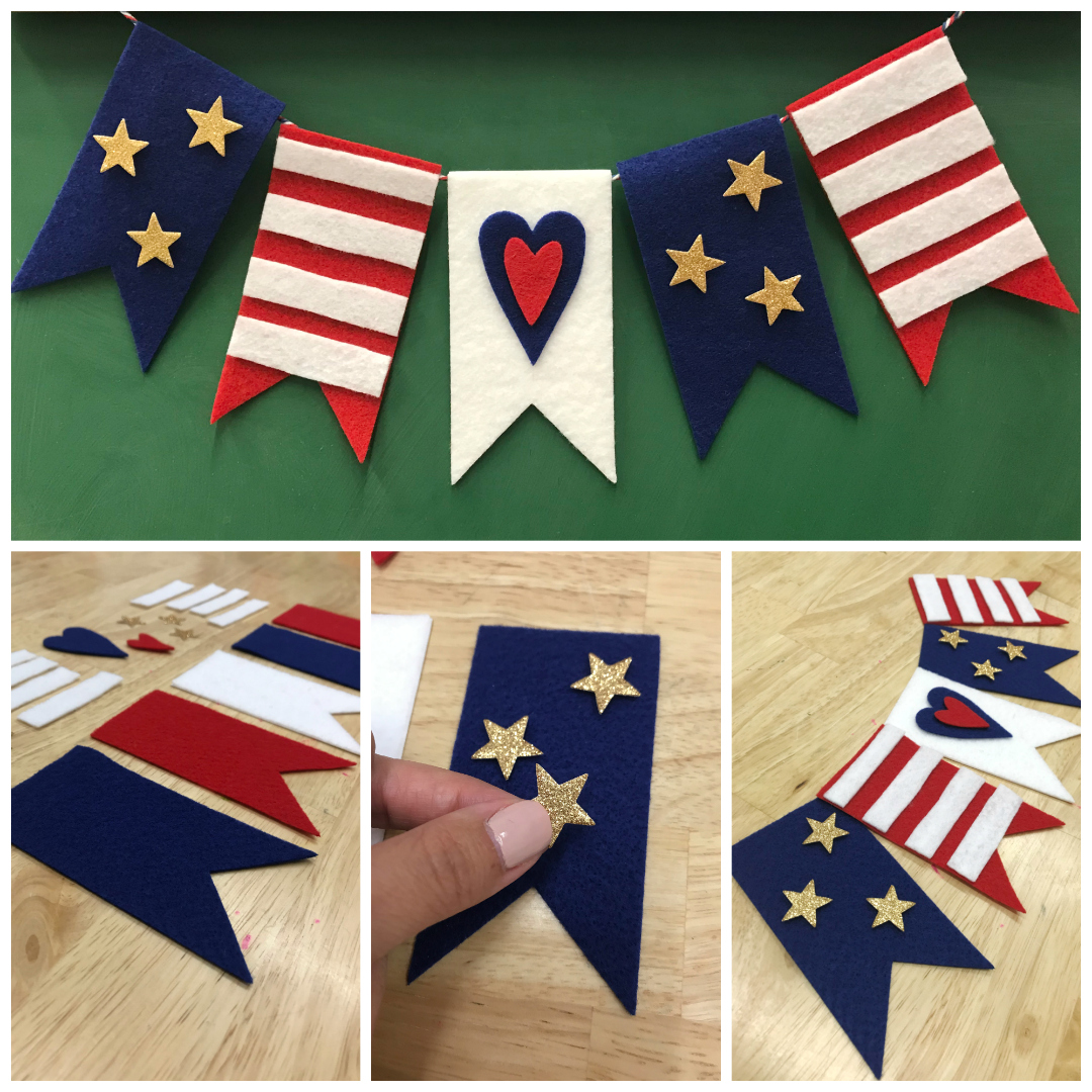 Red White and Blue Crafts for Adults