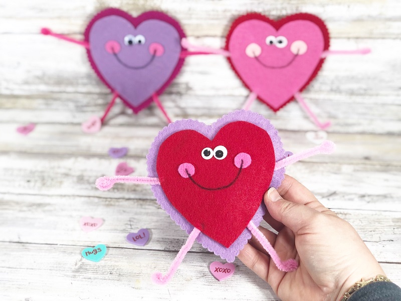 15 Fun Easy Felt Valentine Crafts - Kunin Felt