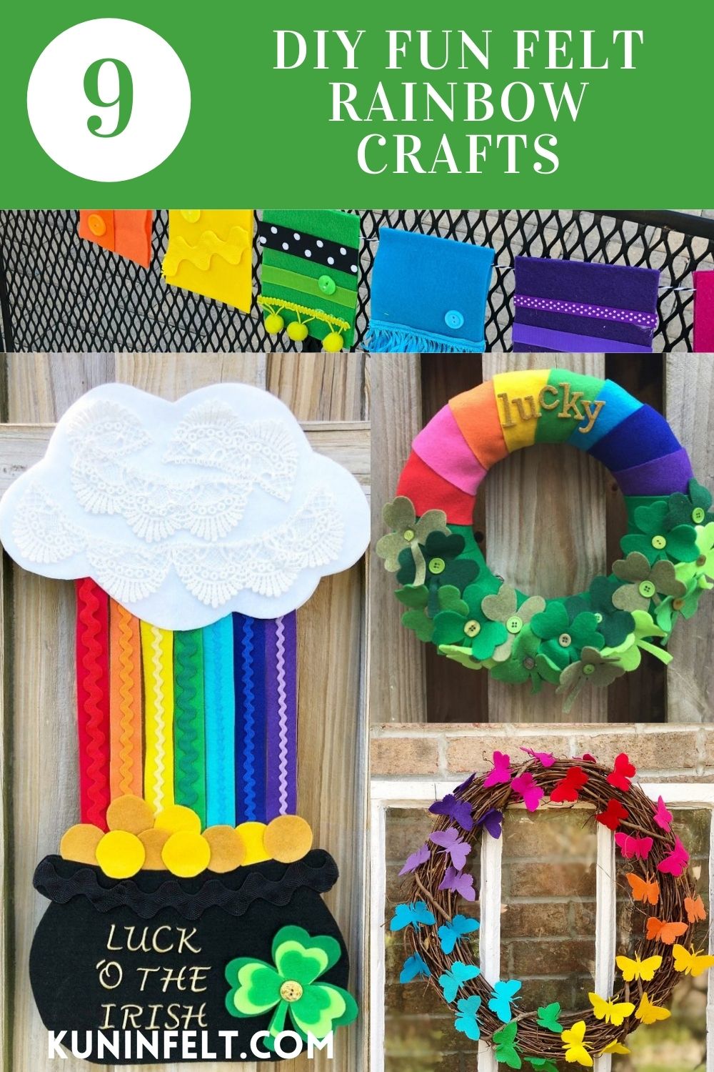 9 Fun Felt Rainbow Crafts - Kunin Felt