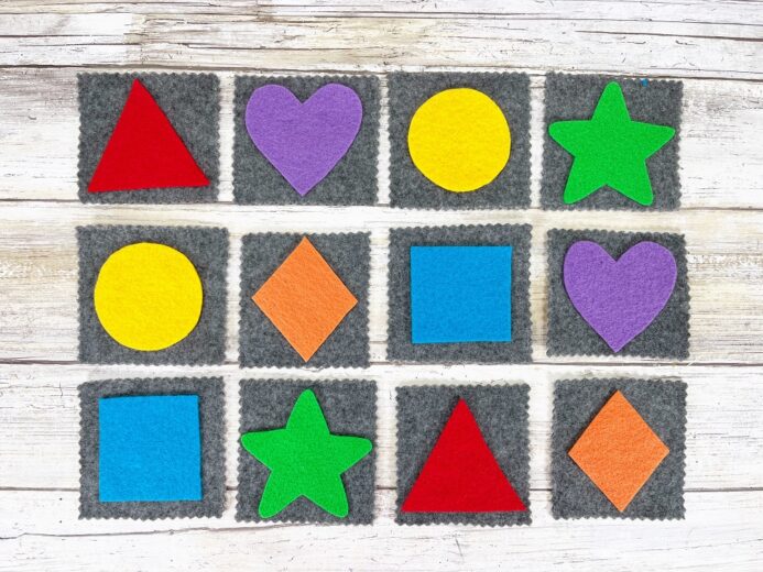 DIY Felt Memory Matching Game - Kunin Felt