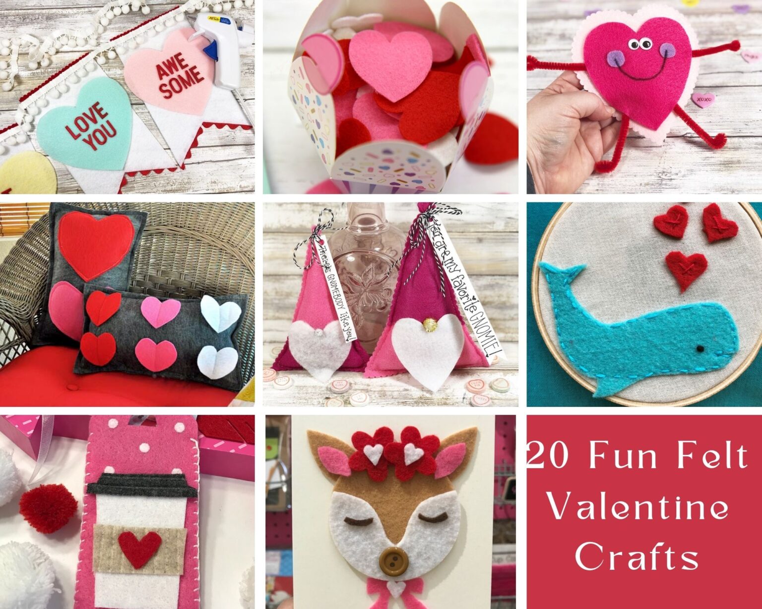 20 Fun and Easy Valentine Crafts - Kunin Felt