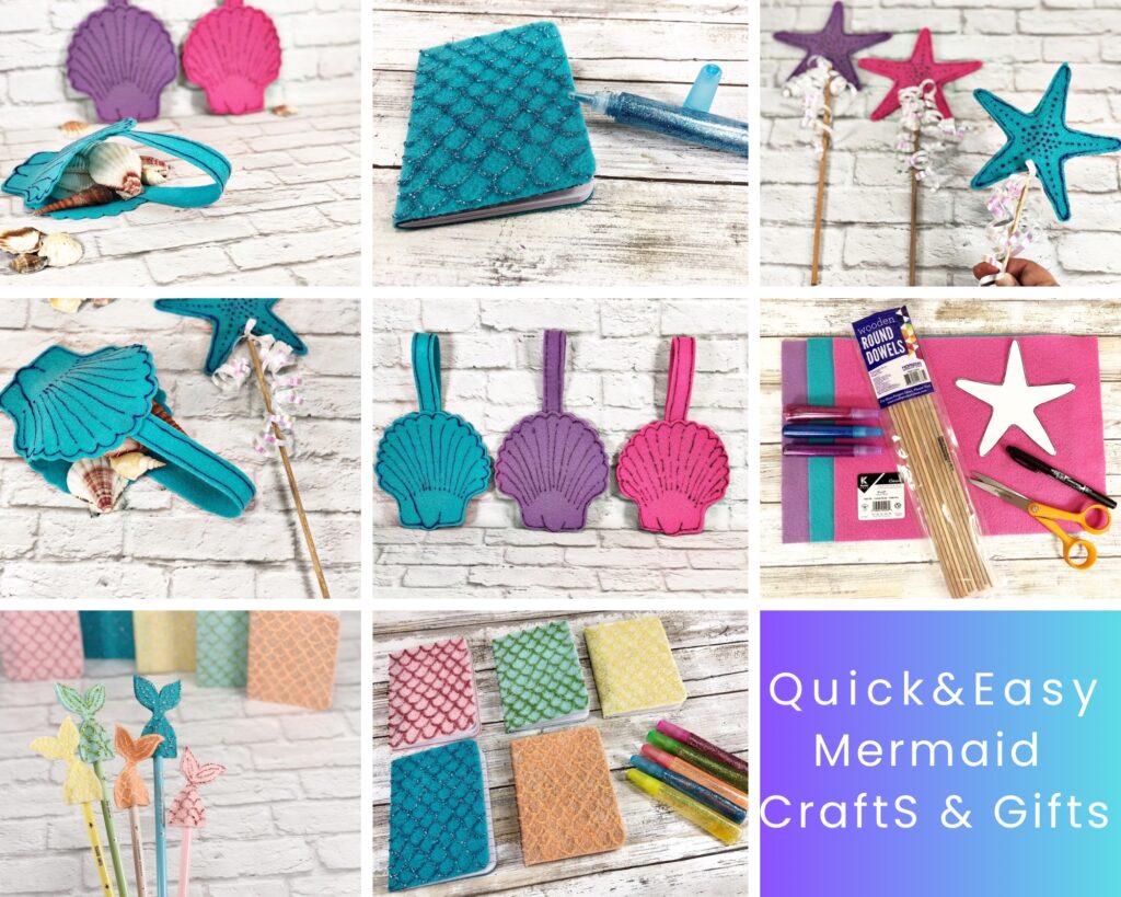 Quick and Easy to Make Mermaid Crafts and Gifts