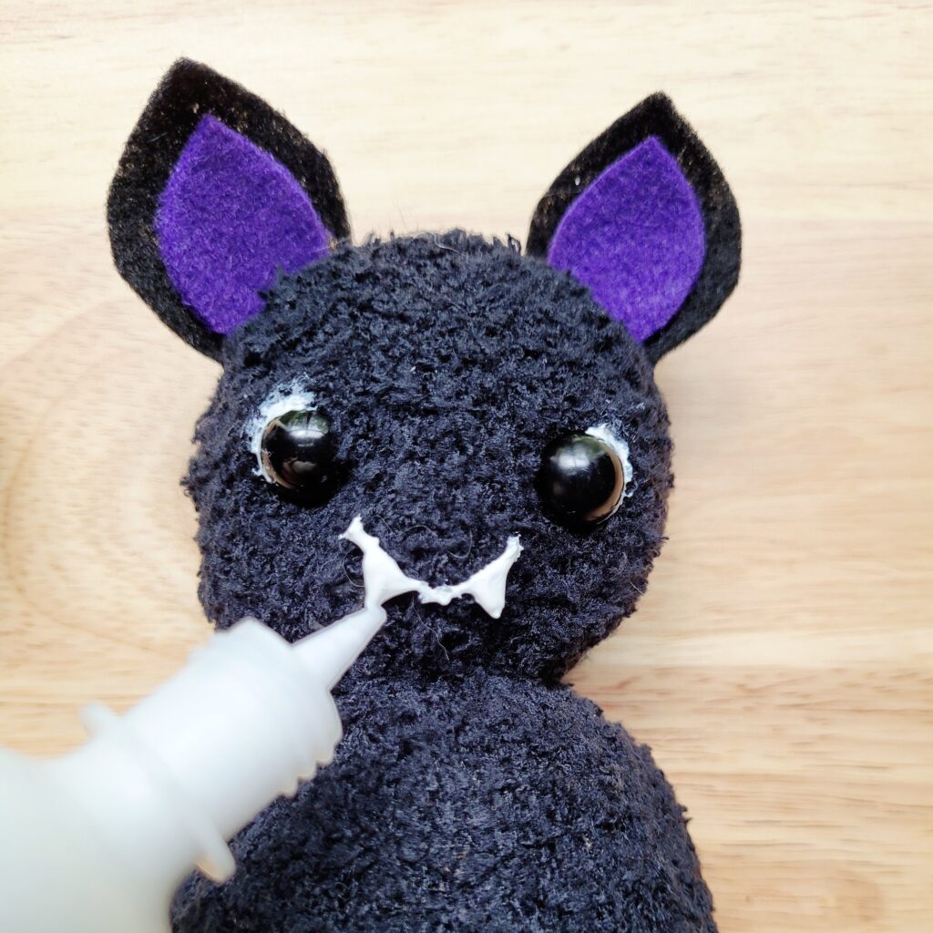 Add Dimensional Paint for Bat Stuffie