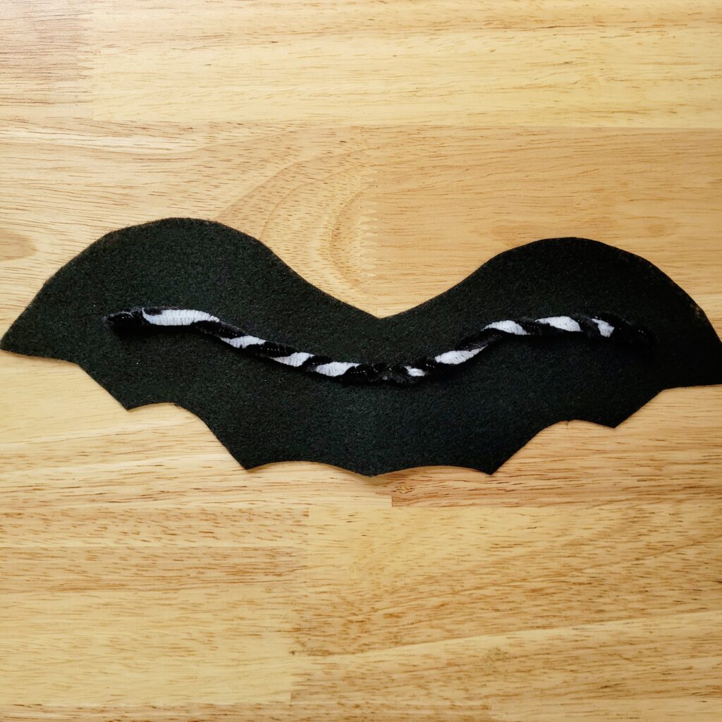 Make Bat Stuffie Wings Step 1