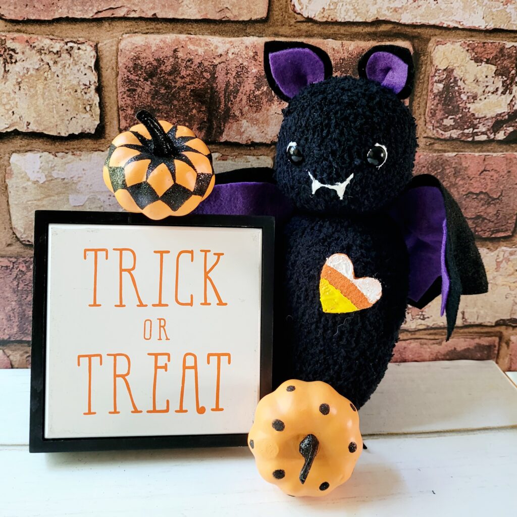 Bat Sock Stuffie